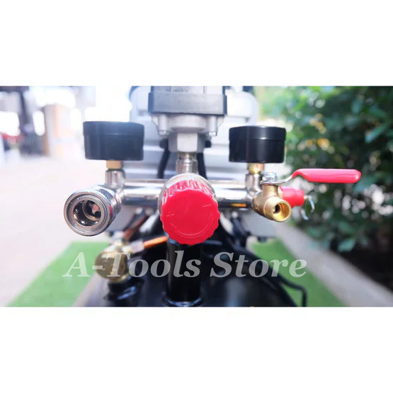 PUMPKIN ปั๊มลม โรตารี่ 50ลิตร พัมคิน MEGATON 3.0HP รุ่น 31548 / PTT-M3HP50 รับประกัน12เดือน 5