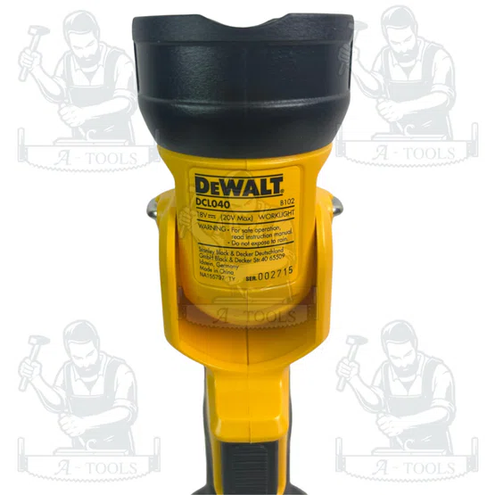 DEWALT ไฟฉาย LED รุ่น DCL040E1-B1 พร้อม แบตเตอรี่ Powerstack 20V Max 1.7AH รับประกัน 3 ปี 4
