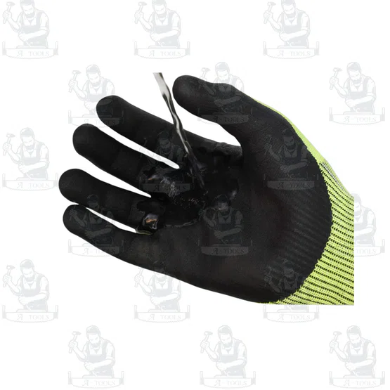 DEWALT ถุงมือกันบาด สะท้อนแสง รุ่น DPG855 ไซต์ M/L ของแท้ 4