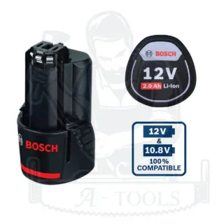 BOSCH แบตเตอรี่ บ๊อซ รุ่น GBA 12V 2.0Ah Professional 1600A00F6X 6