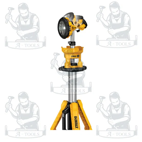 DEWALT สปอร์ตไลท์ LED 20 V รุ่น DCL079N-KR (เครื่องเปล่า) ไฟส่องพื้นที่ 3ขา กันน้ำ IP65 **ส่งเร็ว ของแท้100%** 5