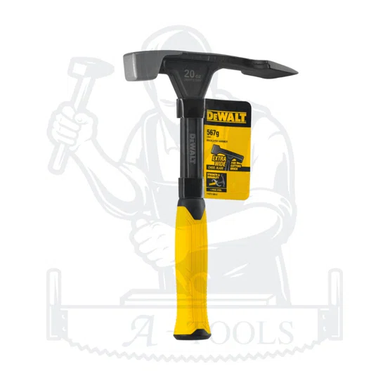 DeWALT ค้อนหงอน หัวสี่เหลี่ยม รุ่น DWHT51389-0 ค้อน ขนาด 20ออนซ์ BRICKLAYER 20oz. **ส่งเร็ว ของแท้100%** 4