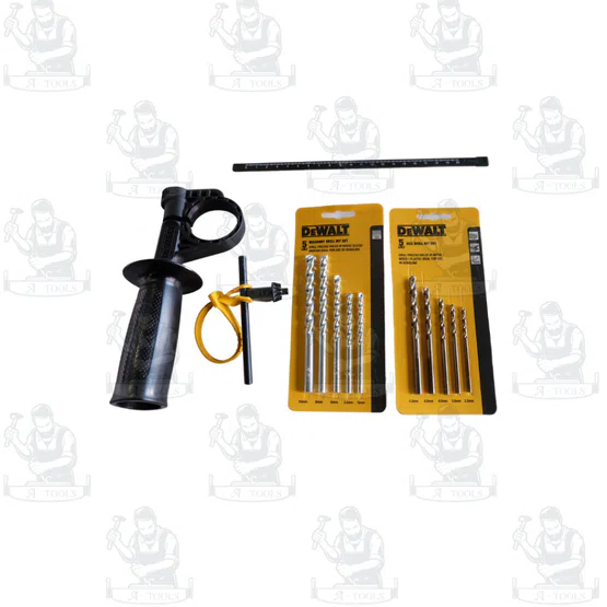 DEWALT ชุดสว่านกระแทก รุ่น DWD024K-B1 กำลัง 650วัตต์ ขนาด10มม. รับประกัน3ปี DWD024 **ส่งเร็ว ของแท้100%** 4