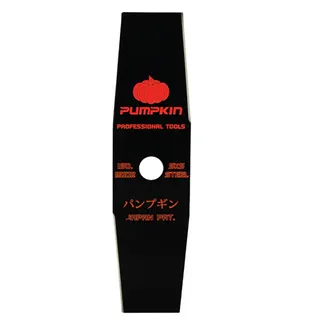 PUMPKIN ใบมีดตัดหญ้า ผลิตจากเหล็กกล้า มี 2แบบ ทรงตรง , ทรงมะละกอ 12-16นิ้ว 1.9mm รหัส 33521-33522 5