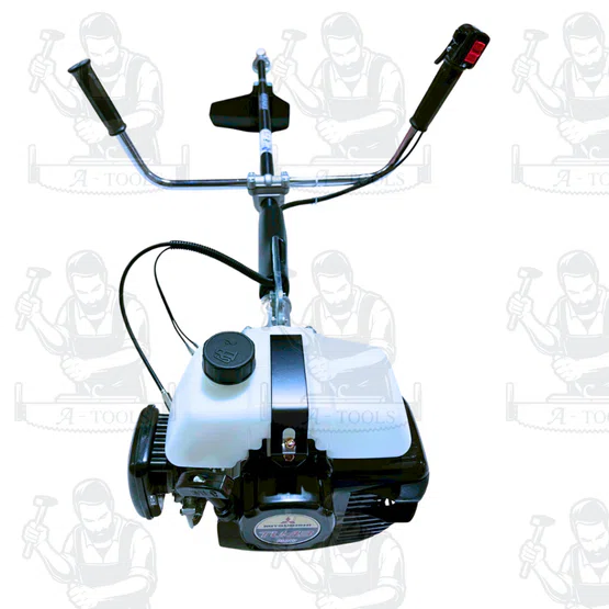 MITSUBISHI TU43 เครื่องตัดหญ้า (ถังบน) เครื่องดำ  ก้าน JAPAN F-5 (ก้าน สีดำ) พร้อมส่ง ของแท้ 2