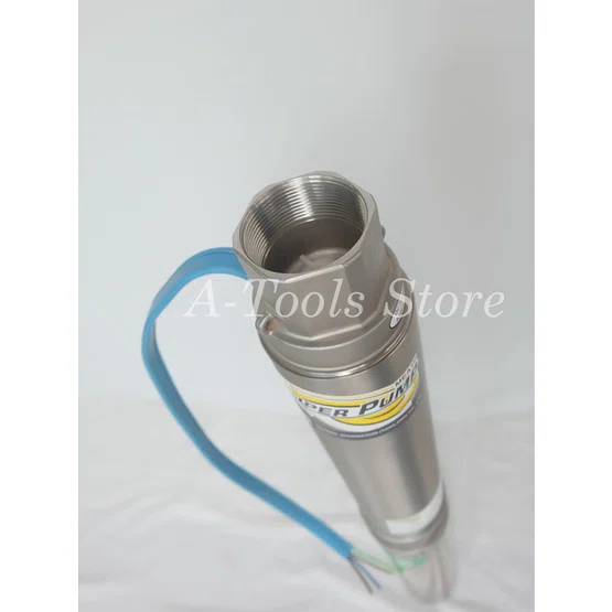 MITSUBISHI ปั๊มบาดาล มิตซูบิชิ ECO รุ่น 4DSP-1105O50/8 ท่อส่ง 2 นิ้ว 1.5HP 8ใบพัด 220V SUPER PUMP ปั๊มน้ำบาดาล ซัมเมิร์ส 2