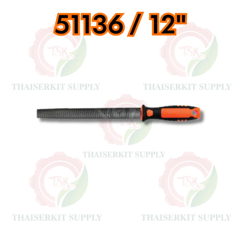 PUMPKIN ตะไบพร้อมด้ามถูไม้ รุ่น 51133-51136 ขนาด 6" 8" 10" 12" สินค้า พร้อมส่ง 17