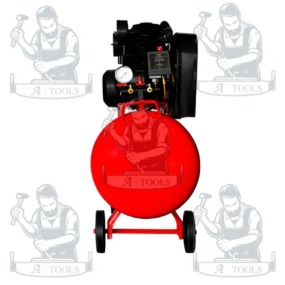 BURKiN รุ่น BT222-110 ปั๊มลมสายพาน 3HP 110L สำหรับร้านซ่อมบำรุงโรงงานขนาดเล็ก งานก่อสร้าง ผลิตลมต่อเนื่อง แข็งแรง ทนทาน 5