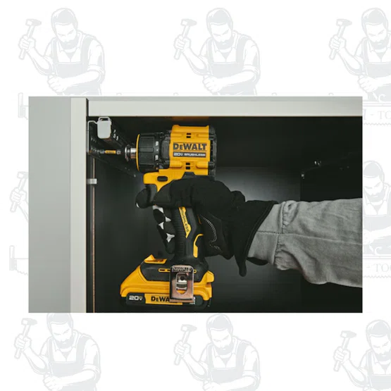 DEWALT รุ่น DCD803B (เครื่องเปล่า) สว่าน เปลี่ยนหัวได้ ATOMIC Multi-Head 20V ใช้งานได้หลากหลายด้วยอุปกรณ์เสริมหัวจับโลหะ 6