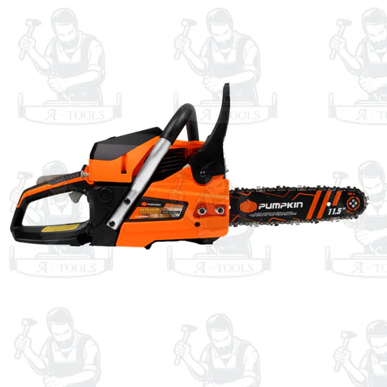 PUMPKIN เลื่อยยนต์ รุ่น P-S5800/ 44330 บาร์ 11.5 นิ้ว 58 ซีซี  เครื่องยนต์ 2 จังหวะ สตาร์ทง่าย ตัดได้ 360 องศา ของแท้ 5