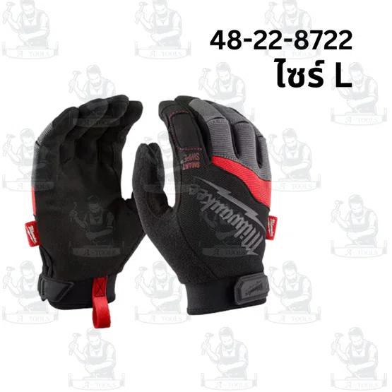 Milwaukee ถุงมือ General Purpose Gloves รุ่น 48-22-8721 (M) / 48-22-8722 (L) 4