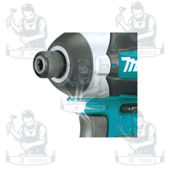 MAKITA สว่านไขควงกระแทกไร้สาย 18 โวลต์ 1/4 นิ้ว รุ่น DTD154Z (ตัวเปล่า) มากิต้า ของแท้ พร้อมส่ง 5