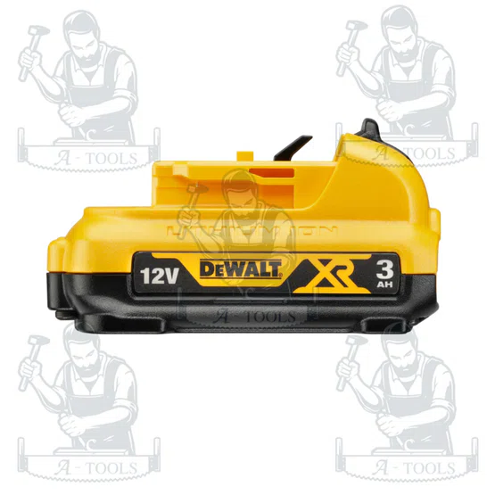 DEWALT แบตเตอรี่ 12V 3.0 Ah DCB124-B1 มีไฟLED บอกสถานะพลังงานแบตเตอรี่ **ส่งเร็ว ของแท้100%** 4