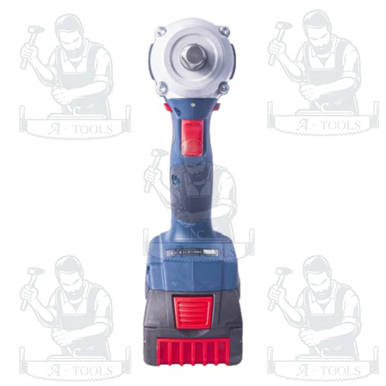 BOSCH ชุดบล็อคกระแทกไร้สาย 18V (แบตGBA 18V 2.0Ah x2 +แท่นชาร์จ) รุ่น GDS 18V-350 ของเเท้ 4