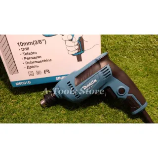 MAKITA สว่าน ไฟฟ้า มากีต้า รุ่น M6001B 3/8 นิ้ว 450W ปรับซ้าย-ขวา M6001 เจาะไม้,เหล็ก **ของแท้100%** 6