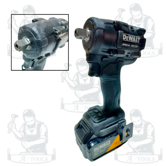 DEWALT รุ่น DCK2224MP2T-QWP ชุดไขควง+บล็อกกระแทกขนาดกระทัดรัด แบต 5AHx2+แท่นชาร์จ 4AHและกล่องเก็บอุปกรณ์ TSTAK ฟรีเสื้อ 5