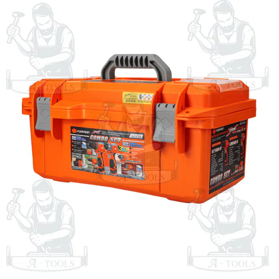 + + PUMPKIN พัมคิน ชุดสว่านกระแทกไร้สายและไขควงกระแทกไร้สาย 16V รุ่น XT-16IMDID-202CK/ 50438 6