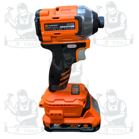+ + PUMPKIN สว่านไขควงกระแทกไร้สาย 20V รุ่น 50399 / INF-14IDCB-202K-X20 1/4นิ้ว 4