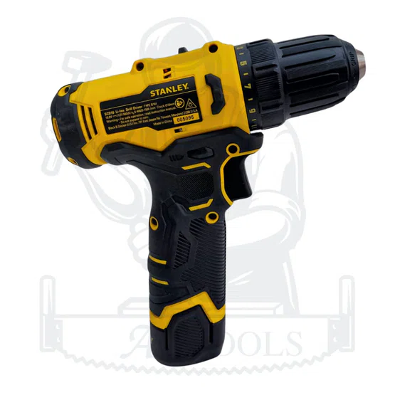STANLEY สว่าน ไขควง ไร้สาย 12V รุ่น SCD10D1-B1 (แบต 2.0Ah x1 +แท่นชาร์จ) ใช้เจาะไม้ โลหะ ขันสกรู 4