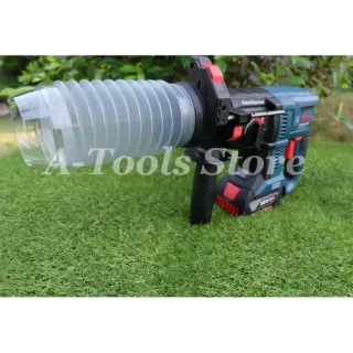BOSCH สว่าน โรตารี่ ไร้สาย 18V บ๊อช รุ่น GBH180-LI (แบต2ก้อน+แท่นชาร์จ) GBH180LI แถมที่ดักฝุ่น+อุปกรณ์5ชิ้น 06119110K7 2