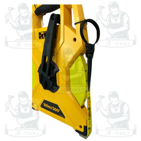 DEWALT เทปวัดสายไฟเบอร์กลาส รุ่น DWHT34067-30 ความยาว 100 เมตร/ 300ฟุต ของแท้ 100% สินค้าพร้อมส่ง 4