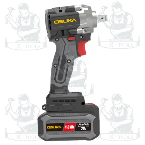 OSUKA ชุดบล็อกไร้สาย 1/2" 20V รุ่น OSID830-M1 (แบต 20V 4.0Ah x1 +แท่นชาร์จ) สินค้า 6