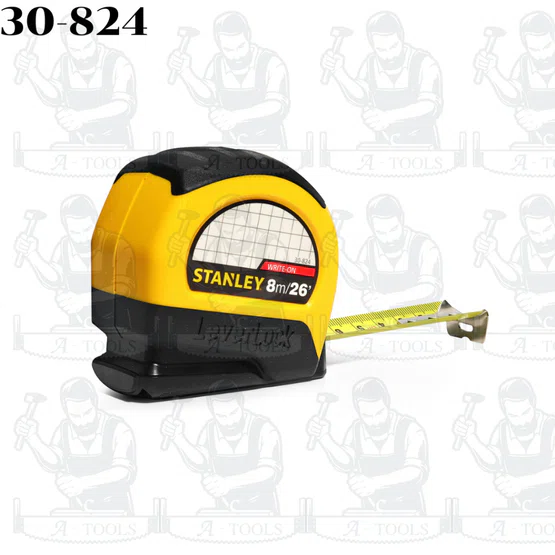 STANLEY ตลับเมตร รุ่น 30-808 3m. / 30-815 5m. / 30-824 8m. เห็นตัวเลขชัดเจน อ่านค่าได้แม่นยำ และเที่ยงตรง ของแท้ 4