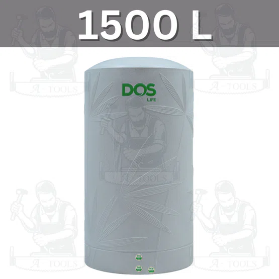 ถังเก็บน้ำ DOS Natura Silver Combac รุ่น HY-42/GC ขนาด 500 ,700 , 1000 ,1500 ,2000 Lทนทานต่อรังสี UV รายละเอียด 3