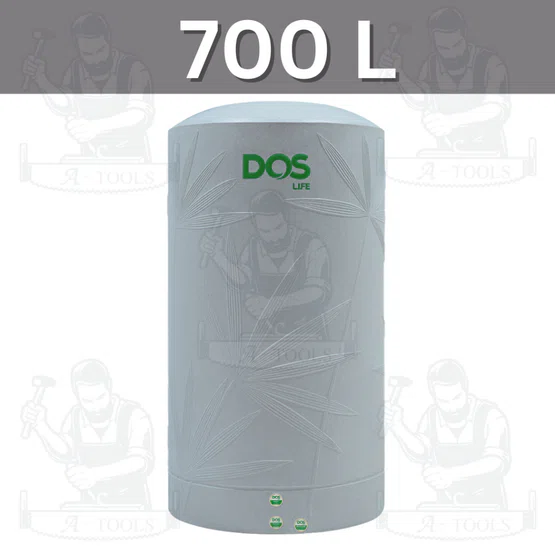 ถังเก็บน้ำ DOS Natura Silver Combac รุ่น HY-42/GC ขนาด 500 ,700 , 1000 ,1500 ,2000 Lทนทานต่อรังสี UV 3