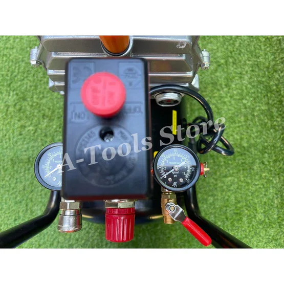 PUMPKIN ปั๊มลม โรตารี่ 25ลิตร พัมคิน รุ่น 31547 / PTT-M3HP25 MEGATON 3.0HP รับประกัน12เดือน **ส่งเร็ว ของแท้100%** 5