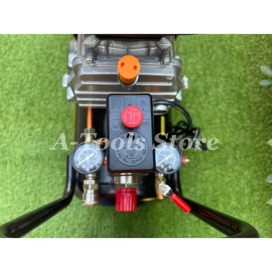 PUMPKIN ปั๊มลม โรตารี่ 25ลิตร พัมคิน รุ่น 31547 / PTT-M3HP25 MEGATON 3.0HP รับประกัน12เดือน **ส่งเร็ว ของแท้100%** 4