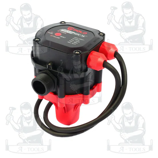 POLO สวิตช์ควบคุมปั๊มน้ำอัตโนมัติ รุ่น MPC-14 แรงดันลมสูงสุด 10 บาร์ พร้อมระบบ Smart Control สายไฟยาว 50 ซม. 2