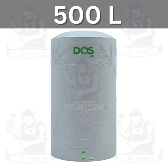ถังเก็บน้ำ DOS Natura Silver Combac รุ่น HY-42/GC ขนาด 500 ,700 , 1000 ,1500 ,2000 Lทนทานต่อรังสี UV 2