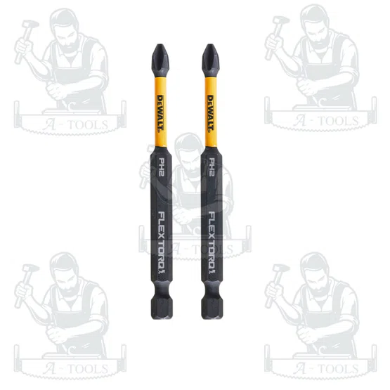 DEWALT ดอกไขควง PH2 FLEXTORQ รุ่น DT70567T-QZ ขนาด 89 มม 2 ชิ้น ของแท้ 100% พร้อมส่ง 6