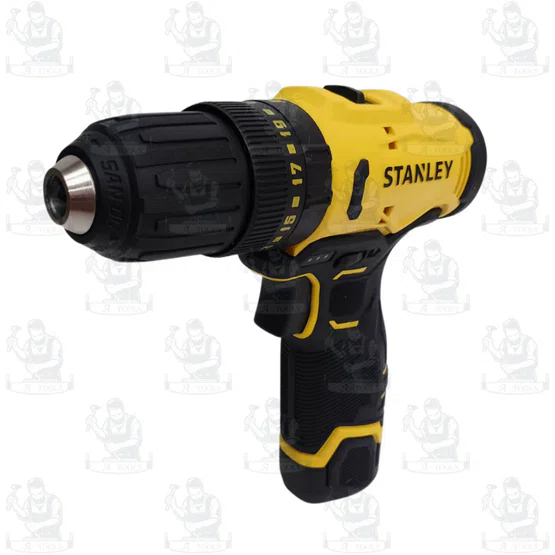 STANLEY สว่าน กระแทกไร้สาย 12V รุ่น SCH10D2K-B1 (แบต 2.0AH x2 +แท่นชาร์จ) ใช้เจาะไม้ โลหะ อิฐ ขันสกรู 3