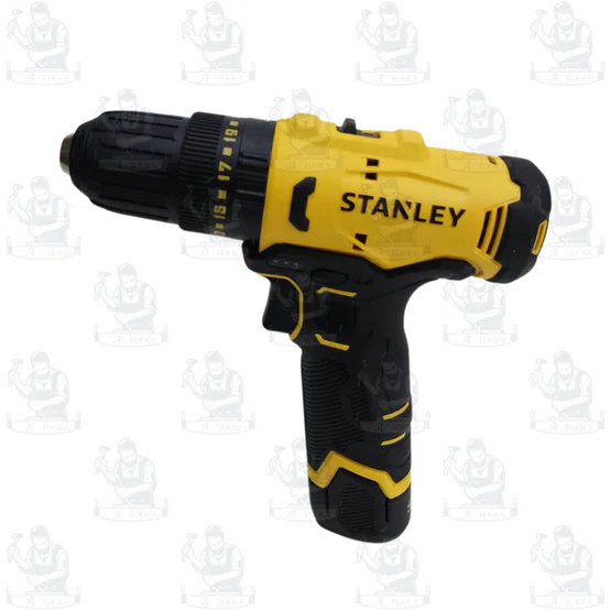 STANLEY สว่าน กระแทกไร้สาย 12V รุ่น SCH10D2K-B1 (แบต 2.0AH x2 +แท่นชาร์จ) ใช้เจาะไม้ โลหะ อิฐ ขันสกรู 2