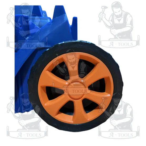 WADFOW รถเข็นตัดหญ้าไร้สาย 12.6″ 20V รุ่น WLKP5301 (แบต 4 Ah X 1 ก้อน + แท่นชาร์จแบต) รายละเอียด 4