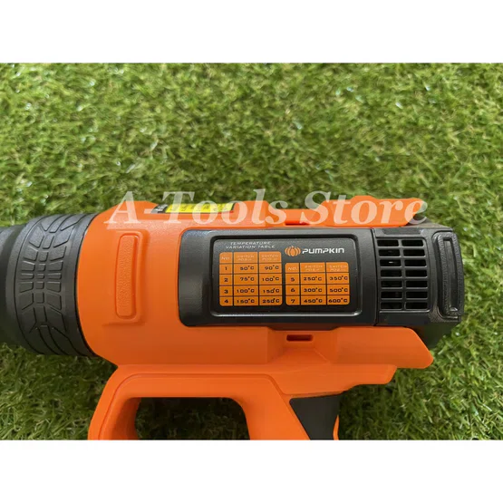 PUMPKIN เครื่องเป่าลมร้อน พัมคิน รุ่น 50192 / J-H2200 สวิตซ์3ระดับ 2200W ปรับอุณหภูมิได้7ระดับ ทำความร้อนได้ถึง600 ํC รายละเอียด 4
