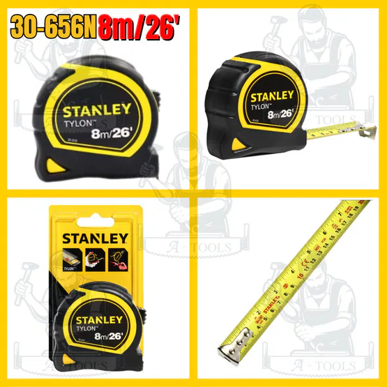 STANLEY ตลับเมตร TYLON TAPE ความยาว 3M / 5M / 8M สินค้า รายละเอียด 2